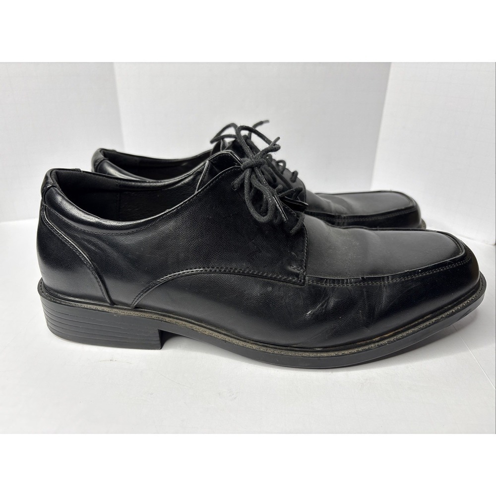 Croft & Barrow Dress Shoes Mens Sz 10.5 Ortholite Black AA